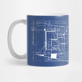 Technical drawing from the 60's. Mug